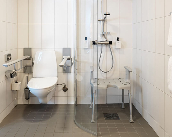 Accessible bathroom renovation