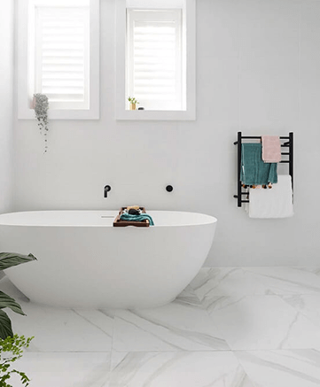 Bathroom renovation project