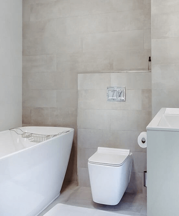 Bathroom renovation project