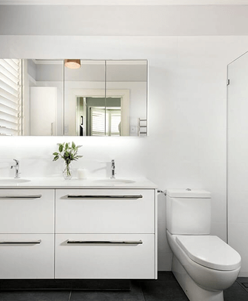 Bathroom renovation project